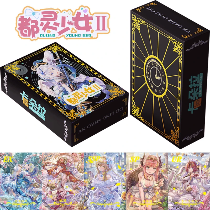 

New Goddess Series Duling Young Girl II Card Box Collection Anime Peripheral Characters Rare EX PR SSP Cards Children Toys Gift