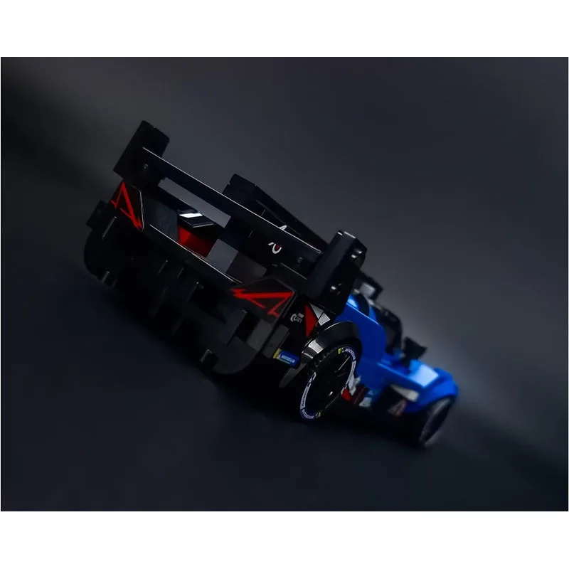 MOC-239274 New A424 City Sports Racing Car Building Block Model,300 Parts, Boys' and Children's Birthday Building Block Toy Gift