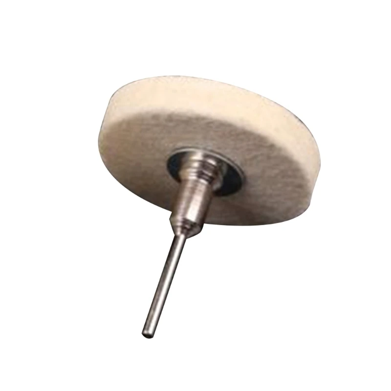50mm 2 "Compressed Wool Felt Fabric Disc Polishing Buffing Pads Tool