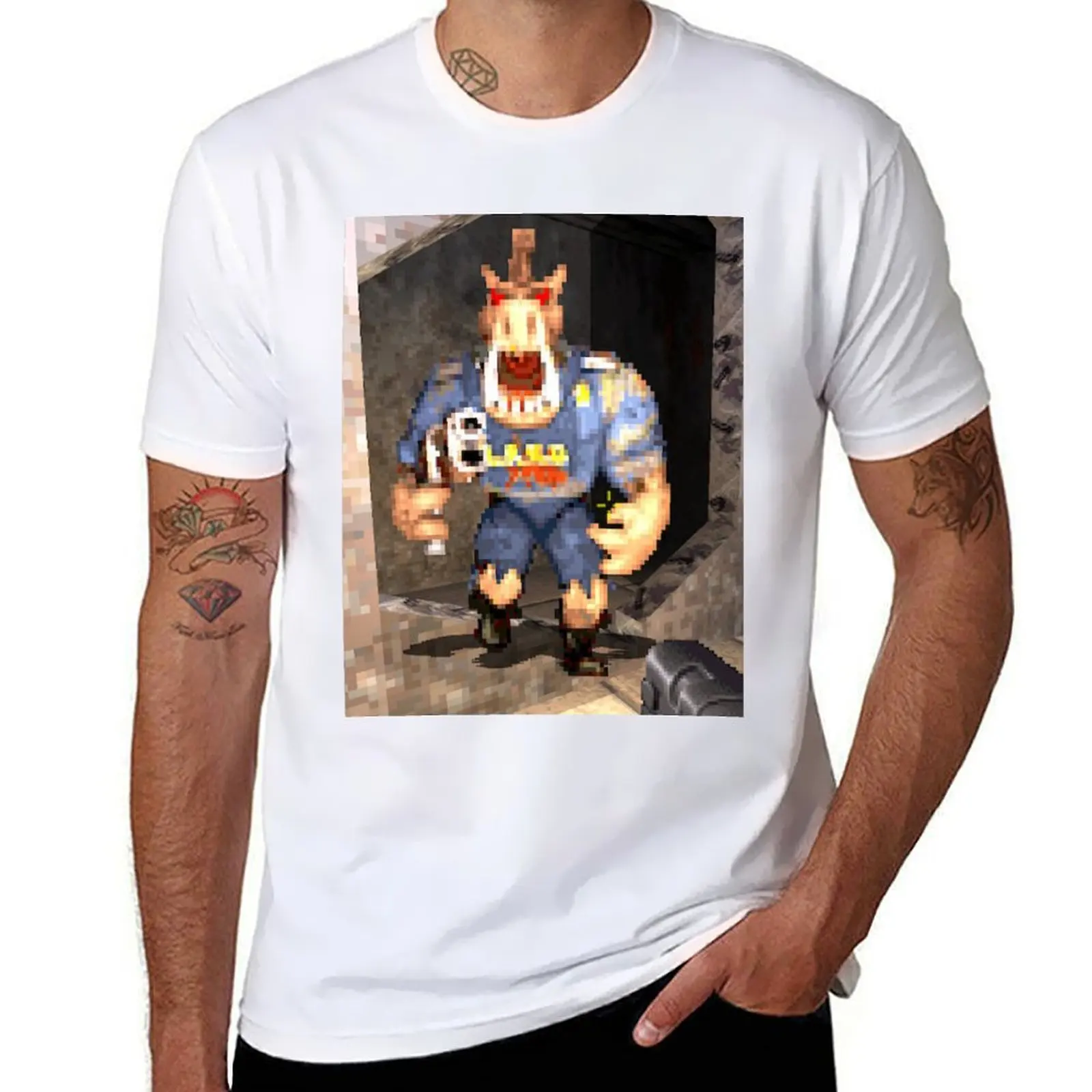 

NUKEM T-Shirt t shirt men 100% cotton luxury brand man t shirt graphic t shirt custom print T-shirt