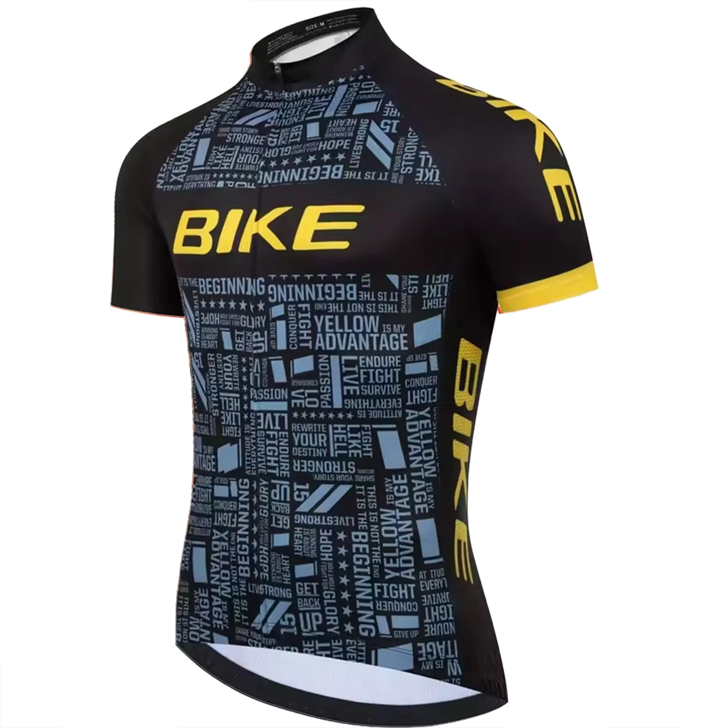 Neues Herren Kurzarm-Fahrradtrikot Sommer-Radsport MTB Bike T-Shirt Outdoor-Radtrikot Fahrradbekleidung Schnelltrocknend – Detail 14