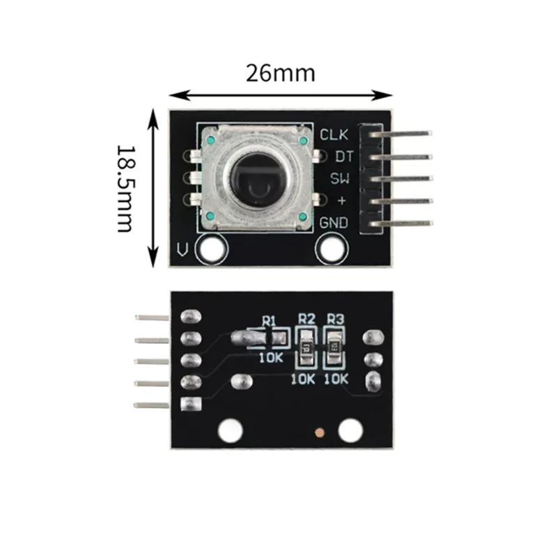 5PCS Encoder Module New Version,  360 Degree Rotary Encoder Switch Potentiometer,  DIY Electronic Building Blocks