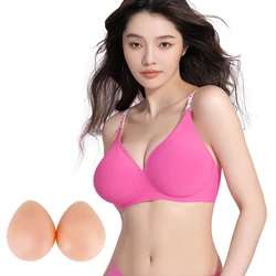 ONEFENG Silicone Fake Chest Underwear Small Chest Display Large Chest Pad Female Anchor Specific Super Large Chest Artifact