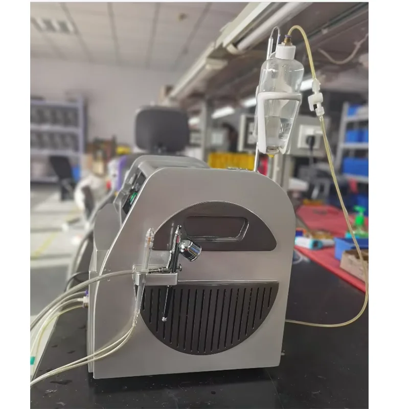 Dropshipping limpieza Facial Jet Peel tratamiento del acné agua oxígeno Spray oxígeno cuidado de la piel rejuvenecimiento de la piel máquina de pistola pulverizadora