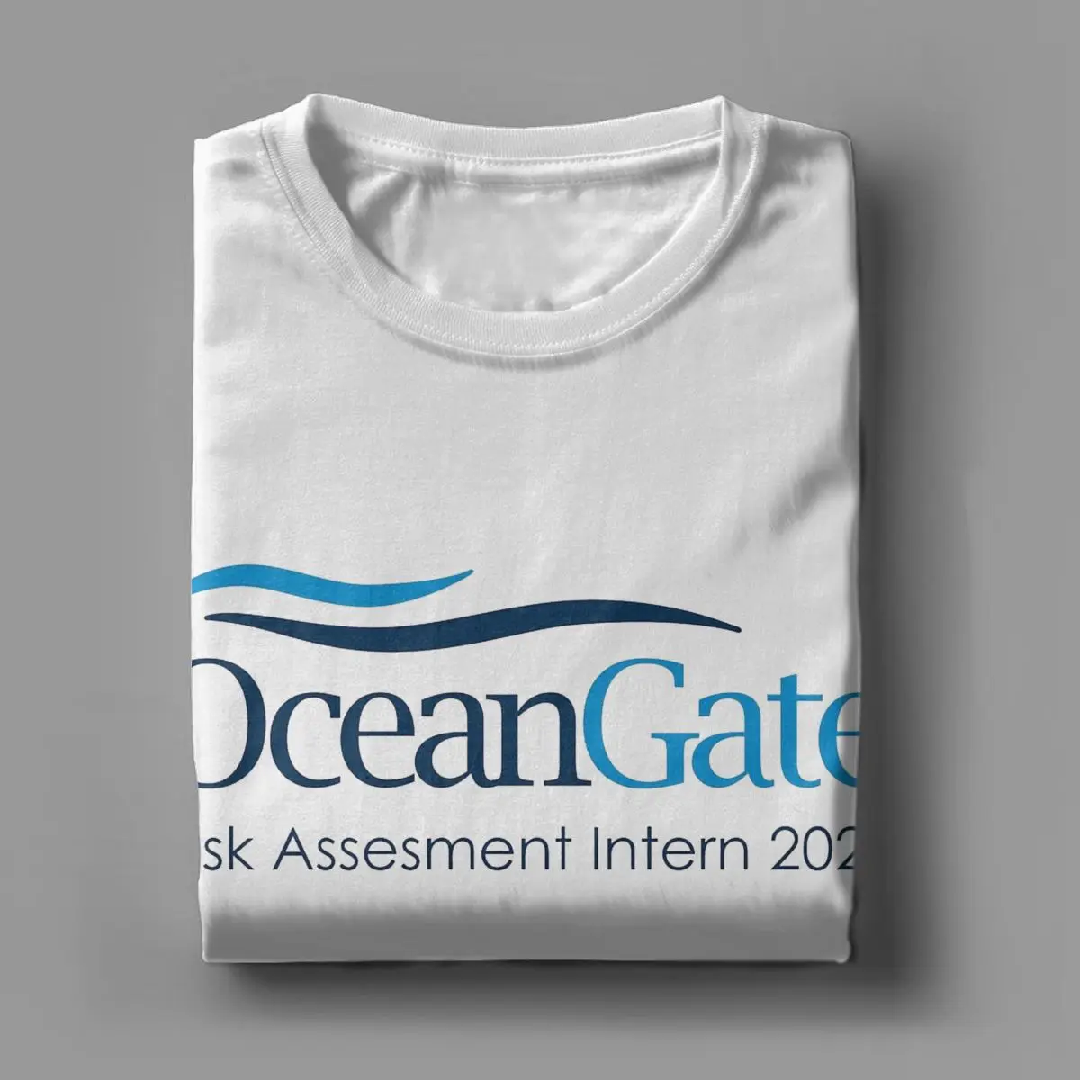 Mężczyźni kobiety OceanGate Risk Assesment T Shirt 100% bawełniane topy zabawne koszulki z krótkim rękawem O dekoltem