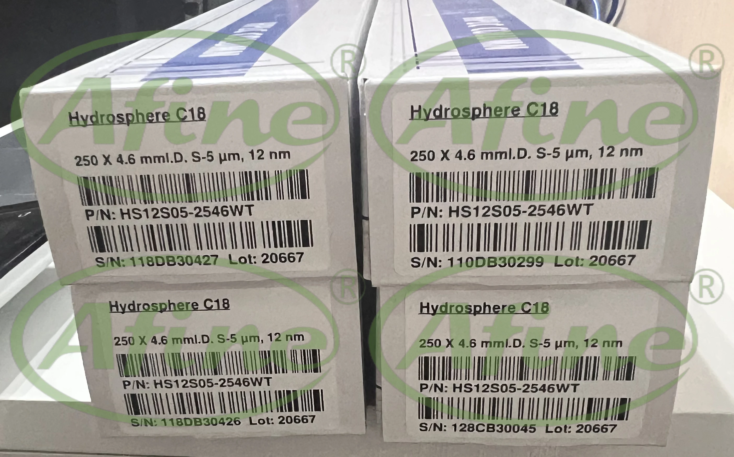 

AFINE YMC HS12S05-2546WT Chromatographic Column HYDROSPHERE C18 4.6MM I.D. 12NM, S-5UM 250X4.6MM Columns