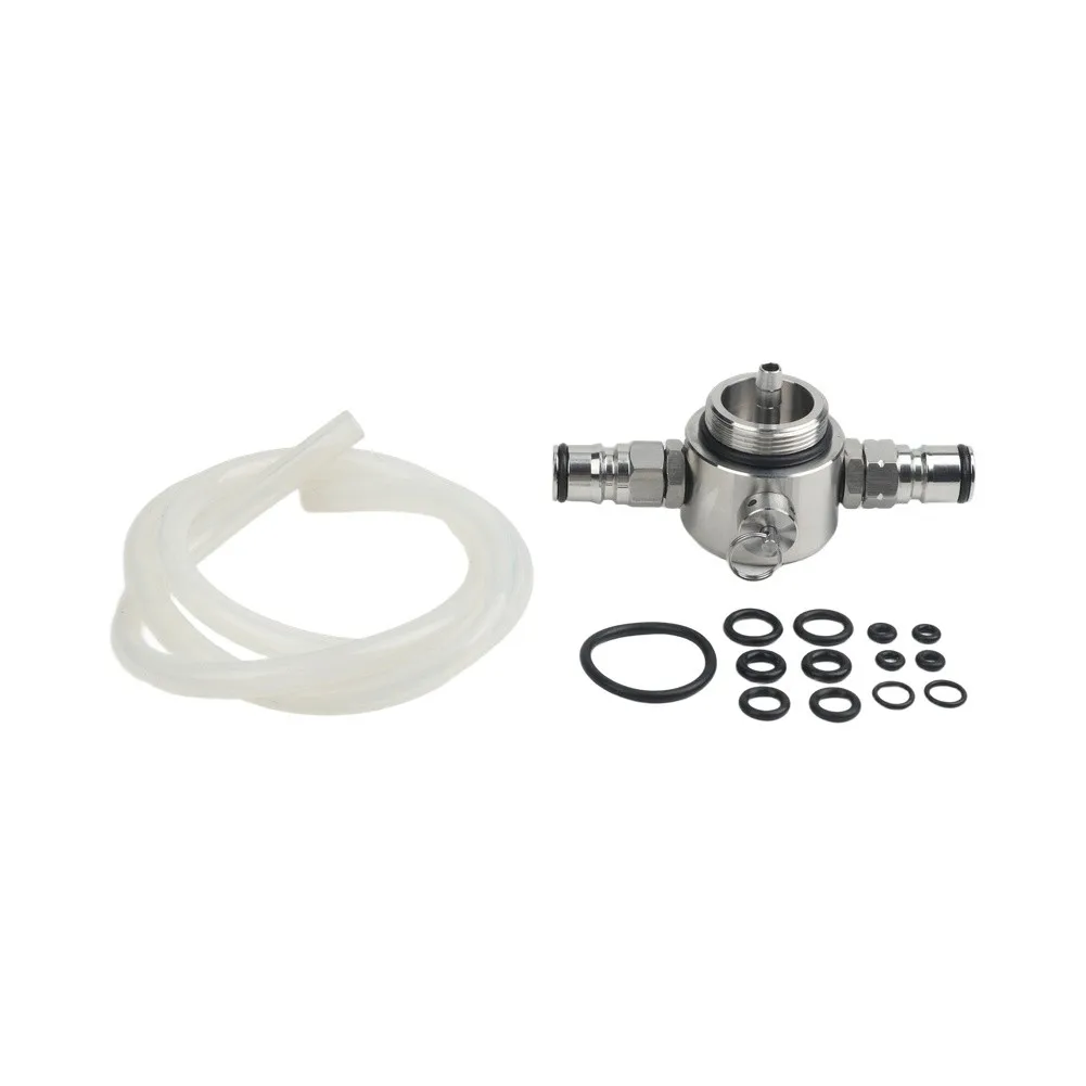 For Home Bar Tapping Slim Dual-Ball Lock Leak-proof Beer Dispenser Homebrew Keg Connector 45PSI Pressure Rating