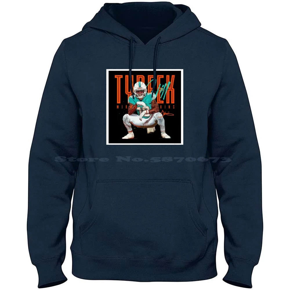 Tyreek Hill Dolphins 100% Cotton Hoodie T Shirt Tyreek Hill Dolphins Champion Jaylen Waddle Dan Marino Cheetah Tyreek Hill