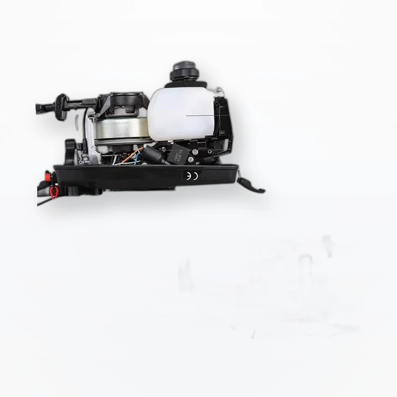 2.6HP 2-Stroke 50CC Outboard,Short Shaft 1.91KW Manual Start Water Cooled for Inflatable Dinghy Pontoon Canoe Boat