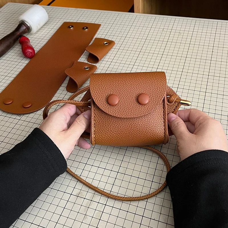 Leather Bag Strap Handmade Handbag Woven Set High Quality Bag Bottoms With Hardware Accessories For DIY Shoulder Handbag