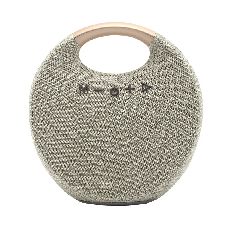Small Satellite Speaker Outdoor Bluetooth Speaker Export Heavy Bass M1mini Fabric Metal Paint Bluetooth Speaker