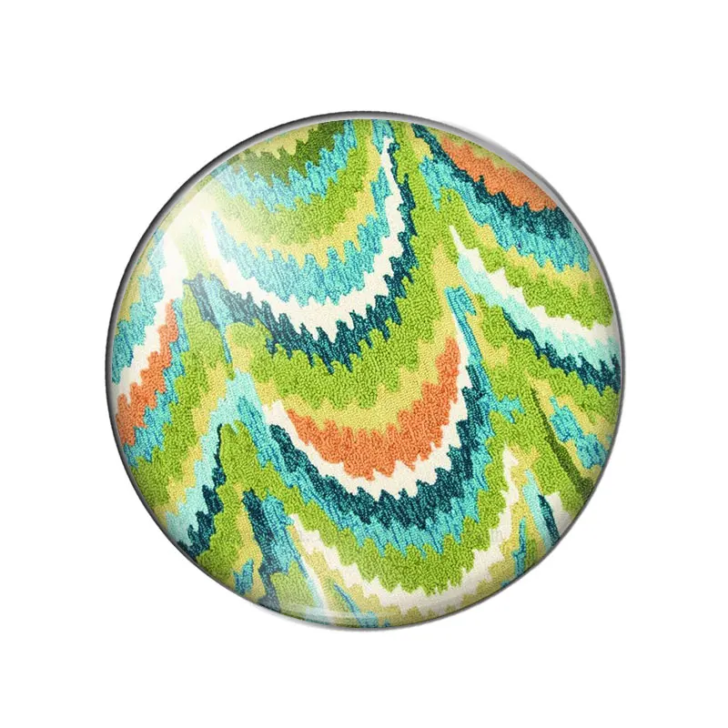 Abstract Colorful Whirling Oil Painting 10mm/12mm/14mm/18mm/20mm/25mm Round photo demo glass cabochon flat back Making findings