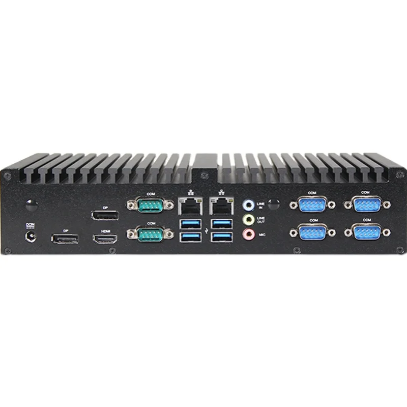 

Embedded industrial computer 4-12 generation low power consumption fanless mini vision host server computer