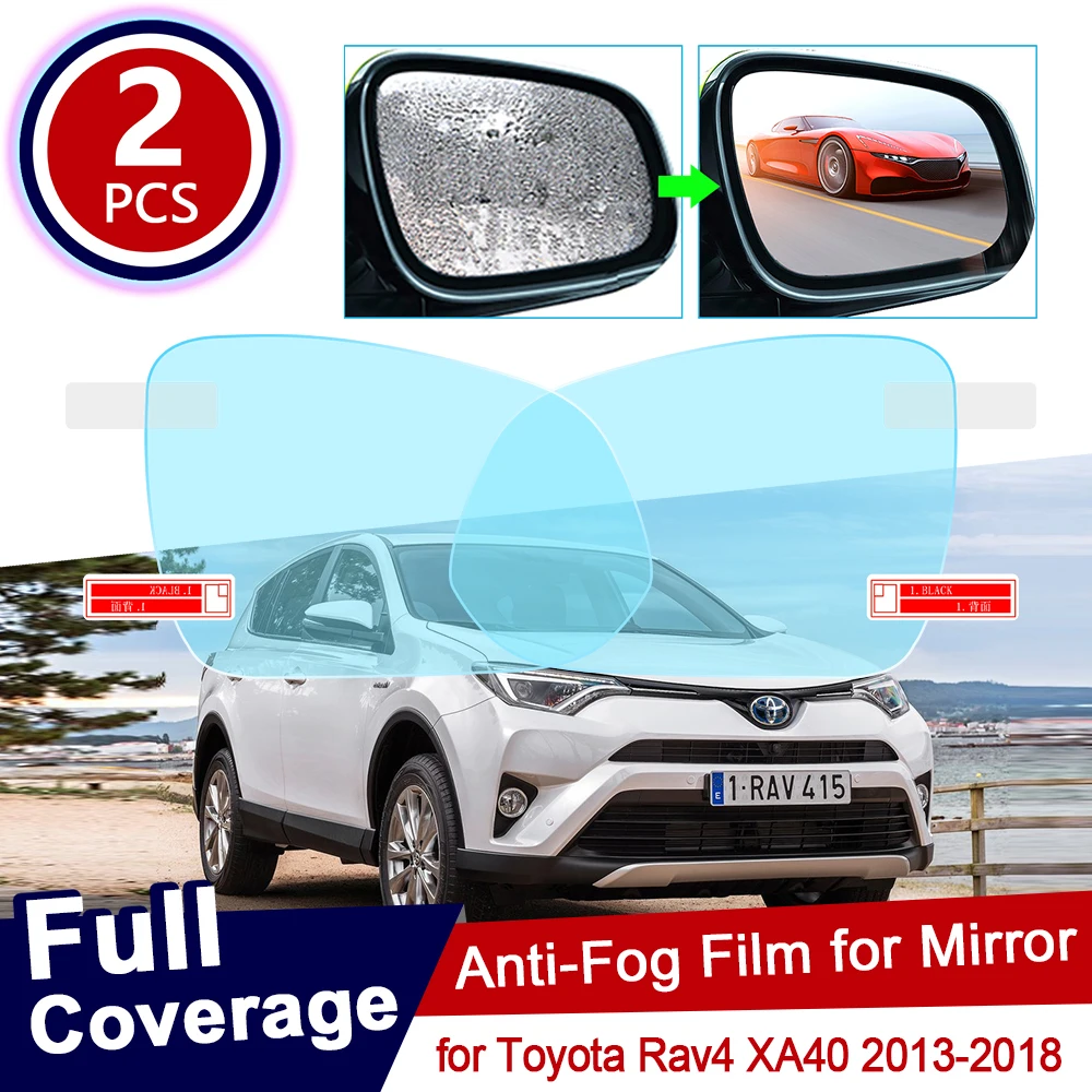 Per Toyota Rav4 XA40 2013 ~ 2018 RAV 4 40 copertura completa pellicola antiappannamento specchietto retrovisore pellicole antiappannamento antipioggia accessori 2014 2015