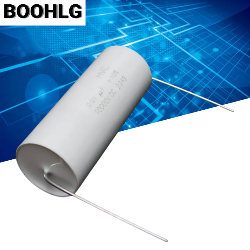 1PCS 0.01uF 10000V DC 103 10KV 10nF 15KV 4000Vac Axial High Voltage Thin Film Capacitor