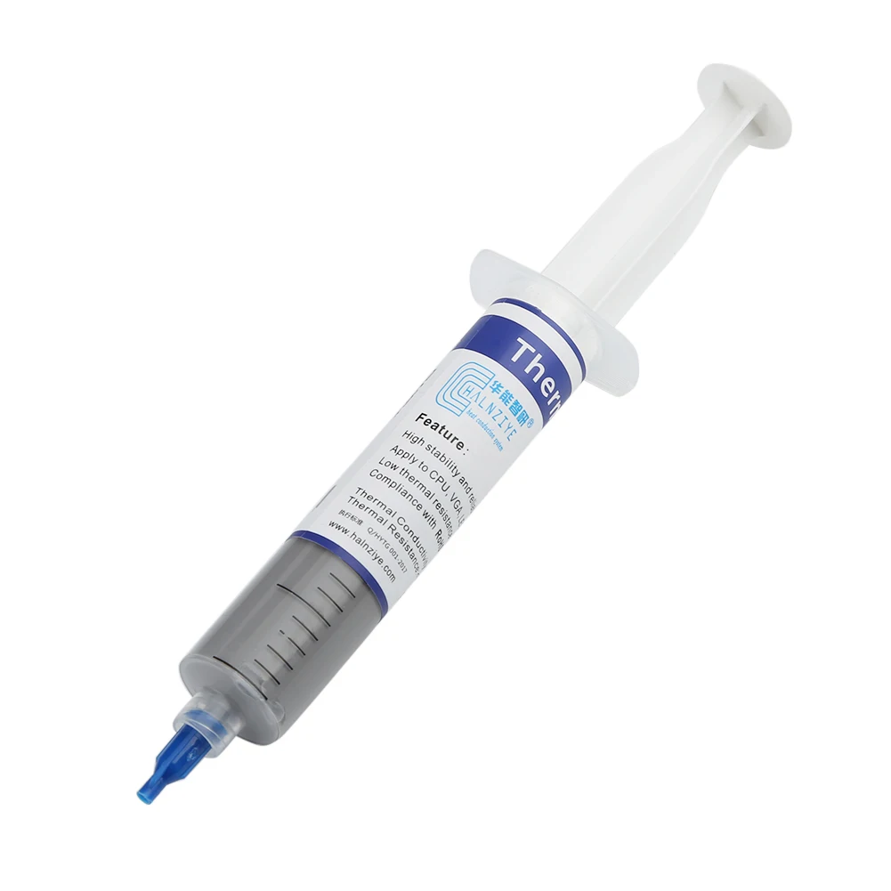 Ldpcsj 30g Thermal Grease Composite Thermal Conductive Silicone Grease Plaster Heat Sink Compound for Cpu Computer 30g