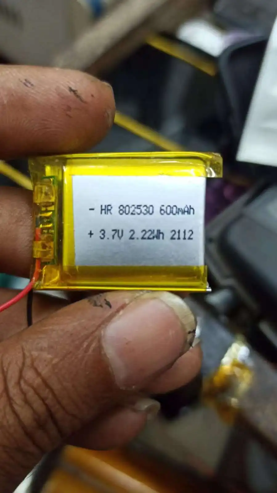 buy more will cheap 802530 polymer lithium battery 3.7V 600Mah high-capacity hand warmer smart lock lithium battery cell