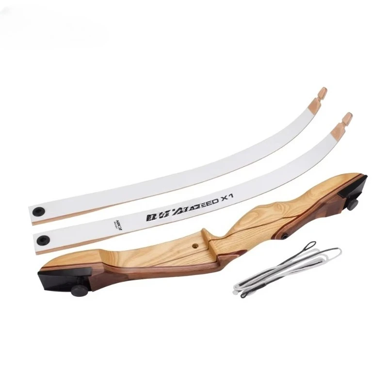 Archery Wood Bow and Arrow Set Children Adult Beginner Shooting Target Reversal Bow