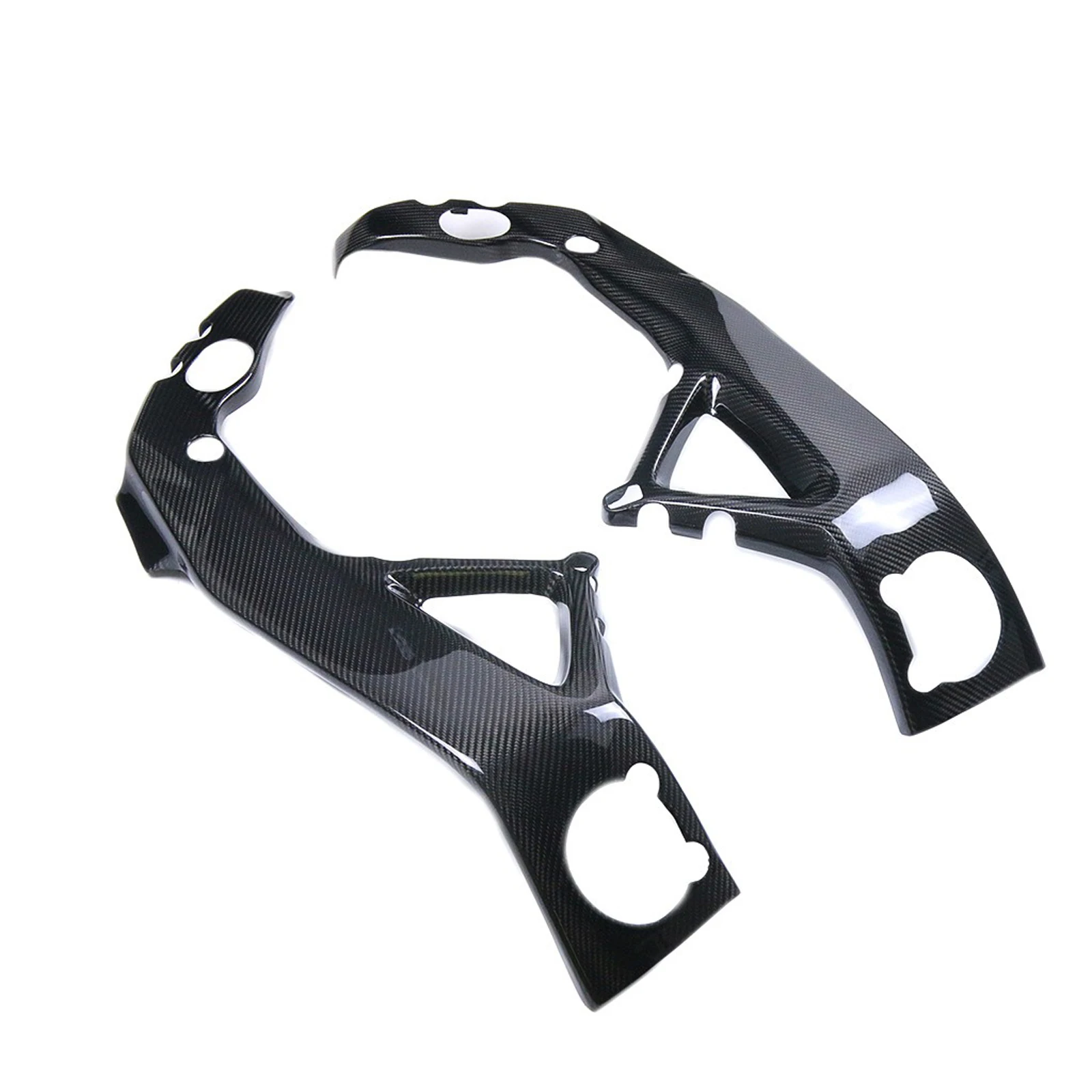 

Carbon Fiber Motorcycle Frame Cover Side Fairing Protector Panels For Aprilia RSV4 2021 2022 2023