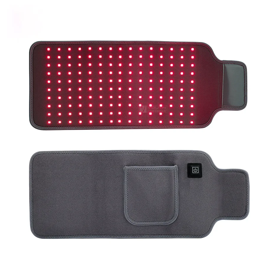 LED Red Light Belt L150 Lamp Beads Belt Far-Infrared Phototherapy Belt Red Light Infrared Light Pulse Red Light Care