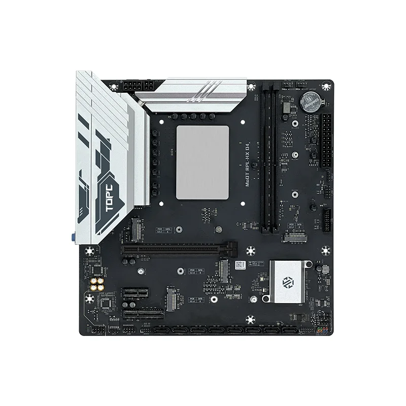 Topton Gaming Motherboard Intel Core i9 14900HX i7 14700HX i5 DDR5 DDR4 USB4 4xNVMe 8xSATA 2.5G LAN MATX NAS Mainboard OpenClaw view 3