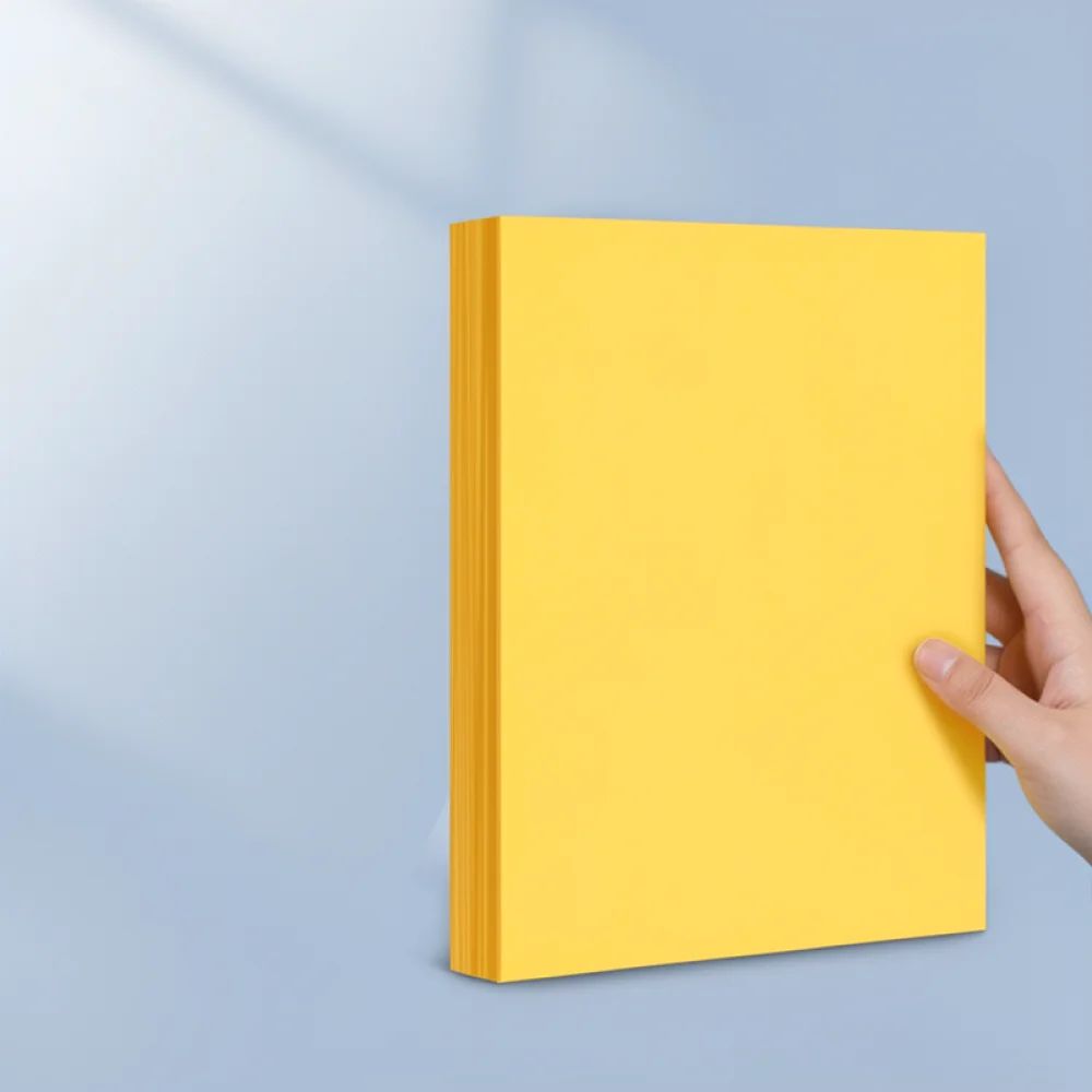 Colored Printer Paper For Document Filing Marketing Posters A4 A3 Size Sheets Vivid Colors For Visual Clarity