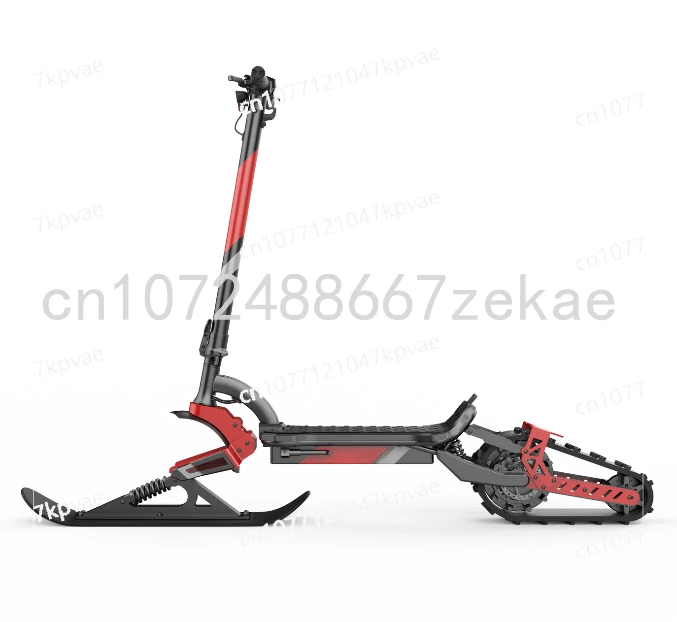 New arrival electric snow scooter for sale factory directly supply innovative ski board skate snowmobile