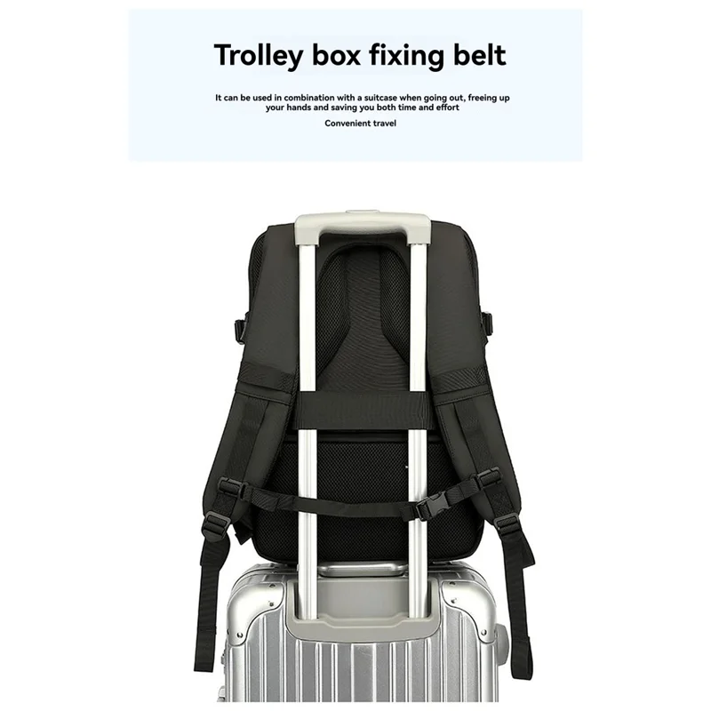 TEXU Vakuumrucksack Multifunktions-Reiserucksack zum Reisen und Tragen mehr Gegenstände