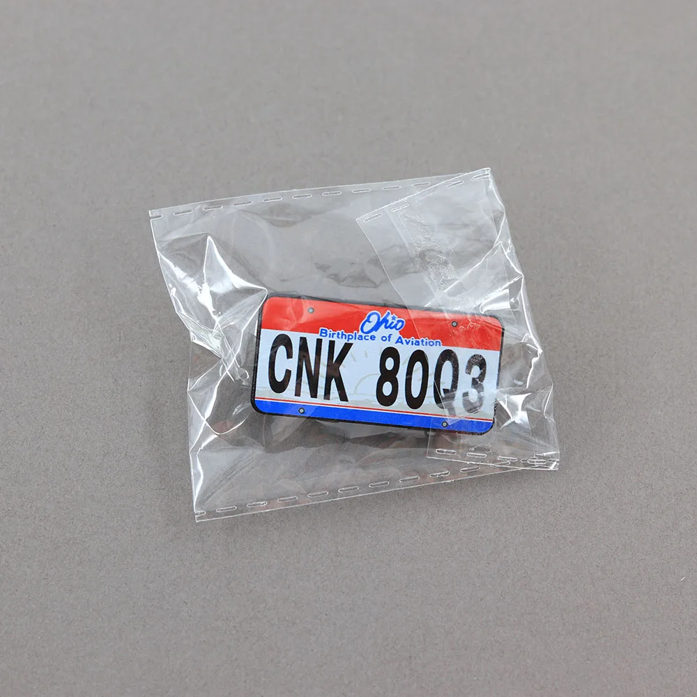 Supernatural Dean Winchester Nummernschild CNK 80Q3 Emaille-Brosche Geburtsort der Luftfahrt Ohio Sammlerabzeichen Einzigartiges Accessoire – Detail 7