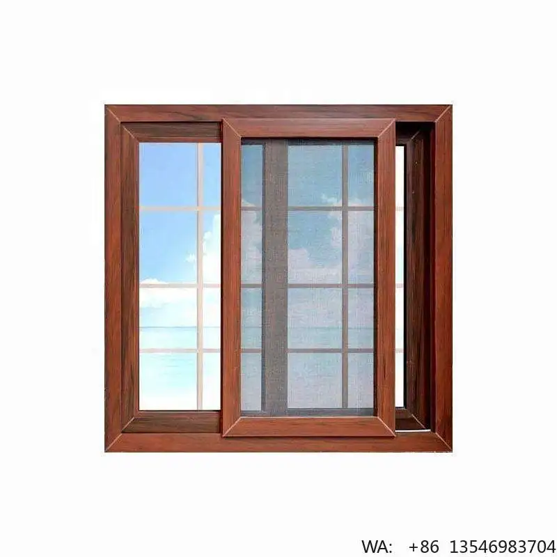 

Efficient Aluminum Alloy Frame Modern Double Glass Sliding Window Soundproof Energy Star Qualified Stainless Steel Horizontal