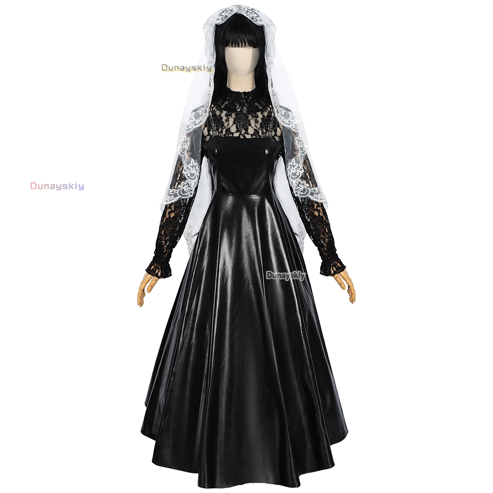 Anime SAKAMOTO GIORNI Okura Osaragi ORDER Costume Cosplay Parrucca Party Pelle nera Copricapo di alta qualità Calzini Costumi donna sexy