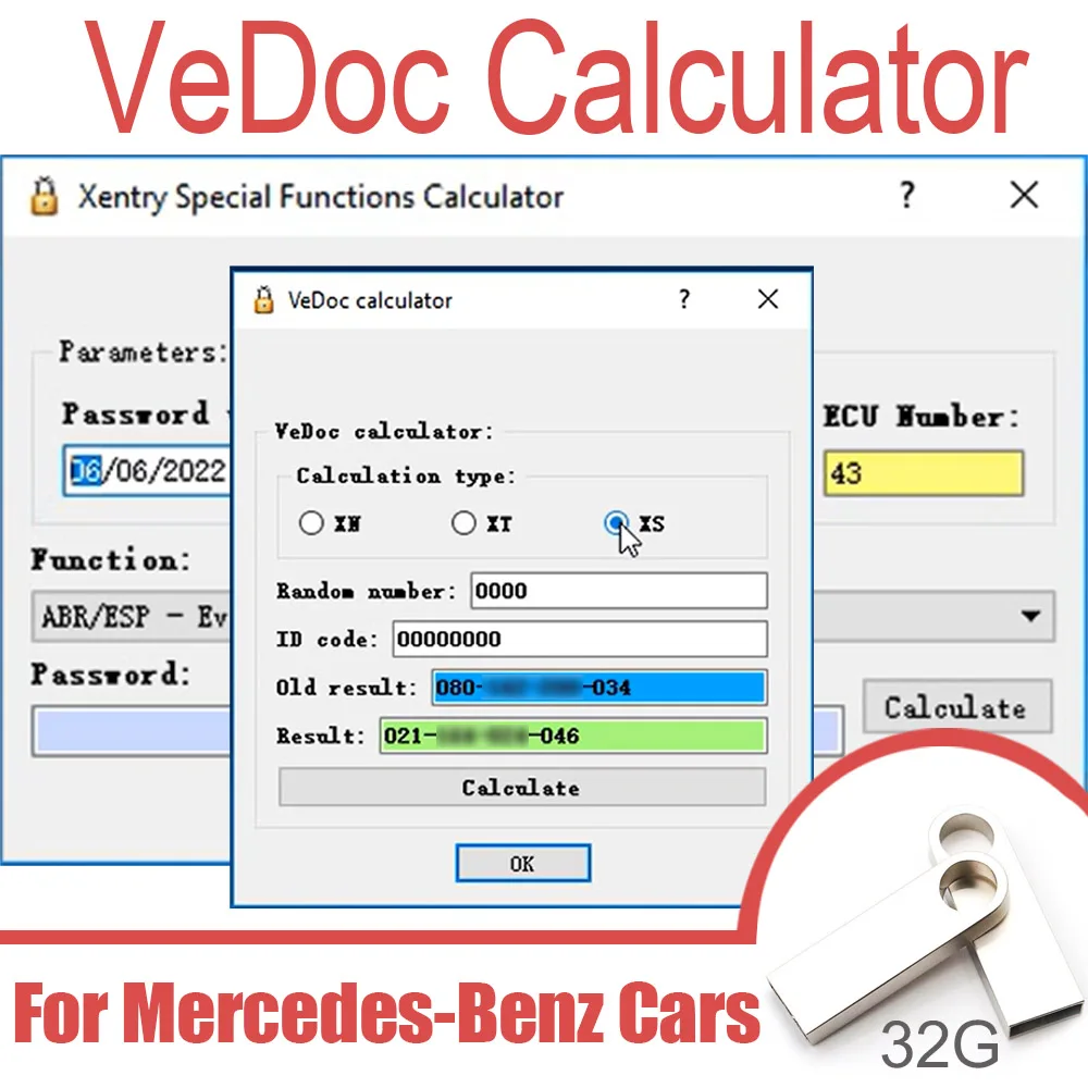 

Автомобильное программное обеспечение для MB Star, для Benz Hot Keygen Xentry, специальный калькулятор для функций & FDOK VeDoc калькулятор 2018 английская версия