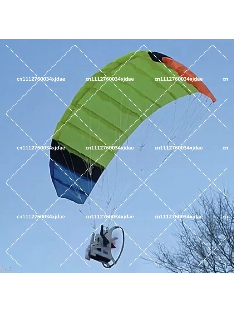 1.28M Remote Control Glider Parachute Drone, Stunt Flight Kite with Lights for Kids Outdoor Fun