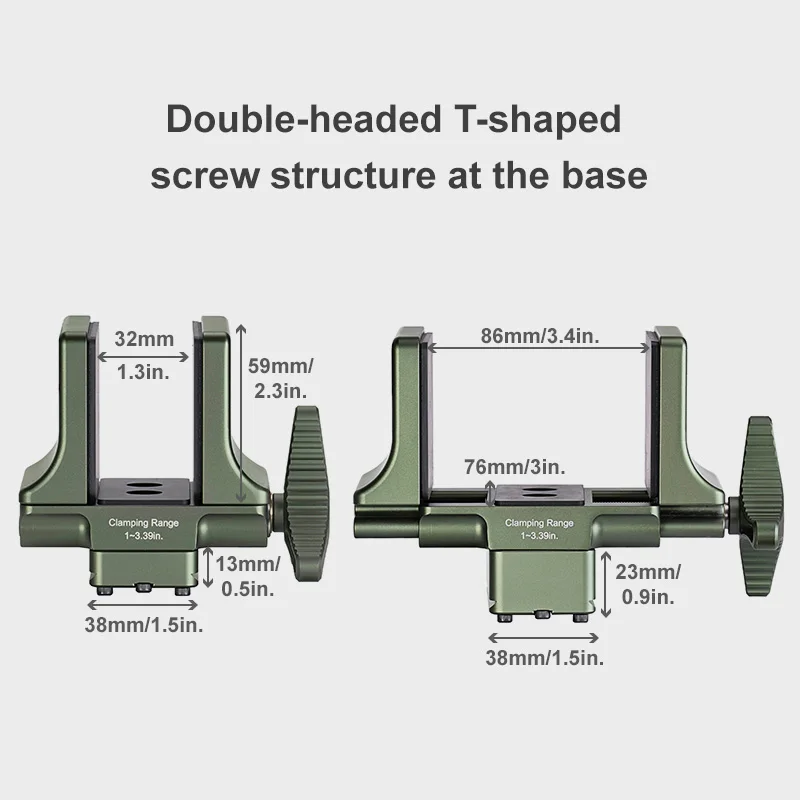 SUNWAYFOTO SM-86 Hunting Tripod Rifles Gun Rest for Shooting Saddle Mount to Arca Swiss Clamp Adapter