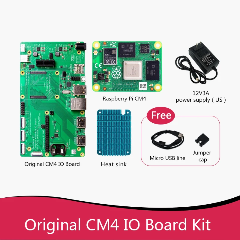 Imagem -04 - Raspberry pi Compute Módulo Kit Emmc Cm4108000 Cm4108008 Cm4108016 Cm4108032 Cm4008000 Cm4008008 Cm4008016 Cm4008032