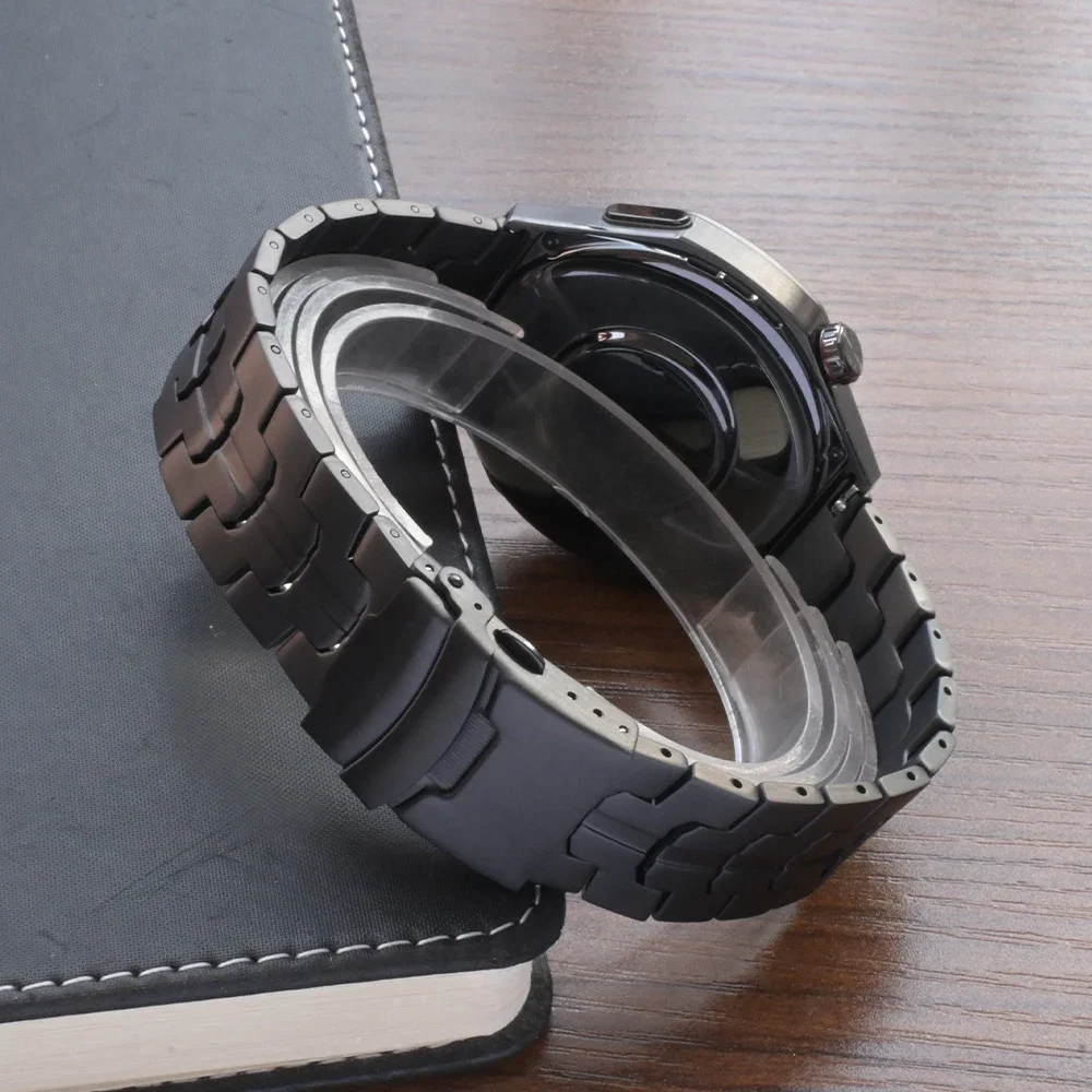 MEN Titanium 22mm 20mm Band for Huawei GT 5 Pro 46mm GT4 5 46mm For Amazfit Balance Active 2 Oneplus Watch 2 2R Man Luxury Strap