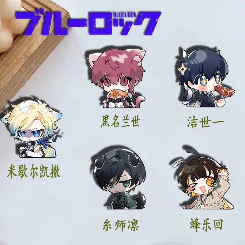 "Blue Prison" brooch, acrylic pendant, schoolbag, "Jie Shi Yi, Black Name LAN Shi, Michelle Caesar" 2D merchandise