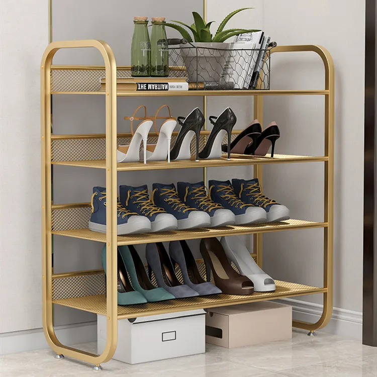 

Economic Multi-layer Shoe Storage Stands Home Furniture Entry Living Room Metal Shoe Racks