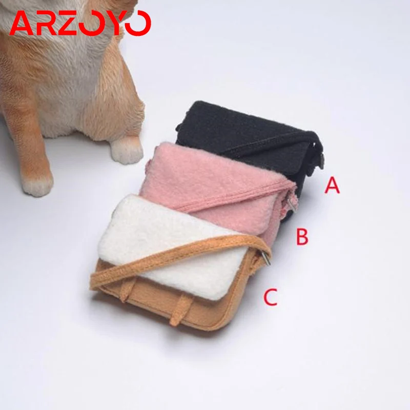 CCTOYS CC029 масштаб 1/6 Женская бархатная сумка-мессенджер модная сумка через плечо модель подходит для 12-дюймовых солдат фигурки тела