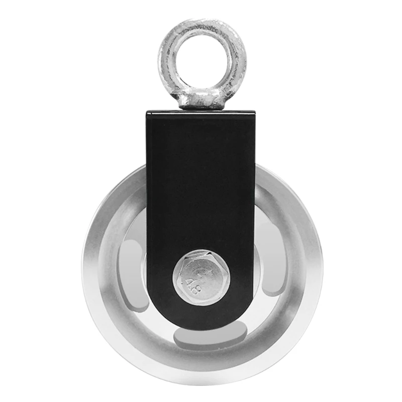 Robusto cavo fitness Puleggia in alluminio Sistema puleggia Ruota fissaggio fai-da-te Drosphip