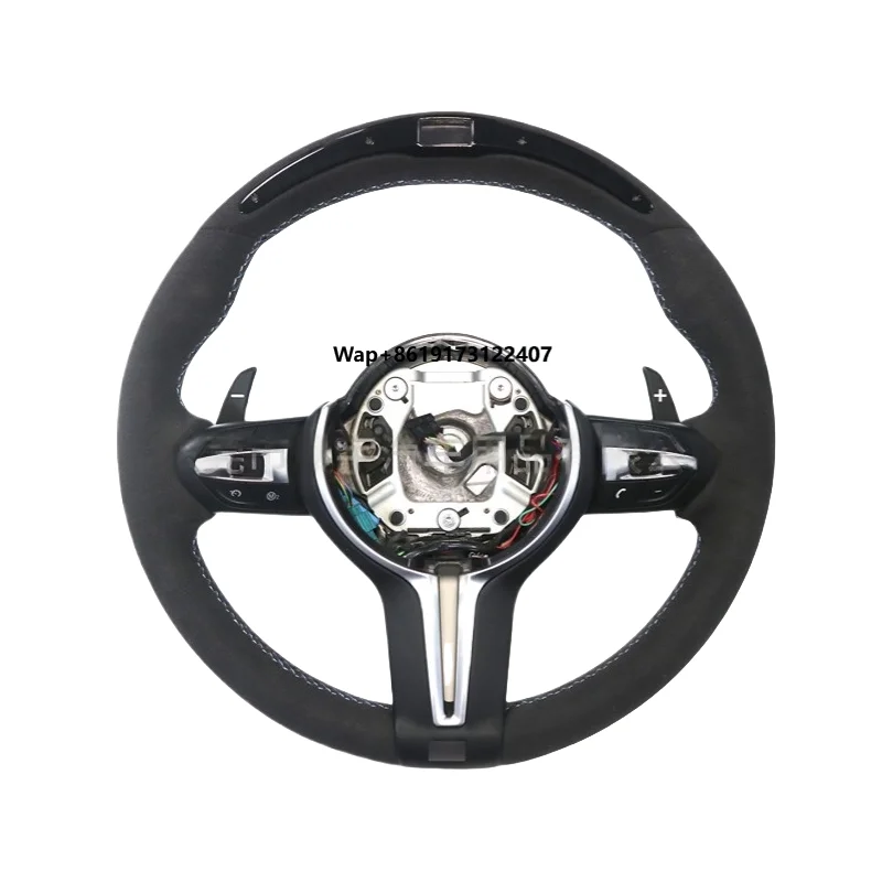 High Quality Carbon Fiber Steering Wheel Compatible with 1 2 3 4 5 6 7 X1 X3 X4 X5 Models Durable Comfortable Grip