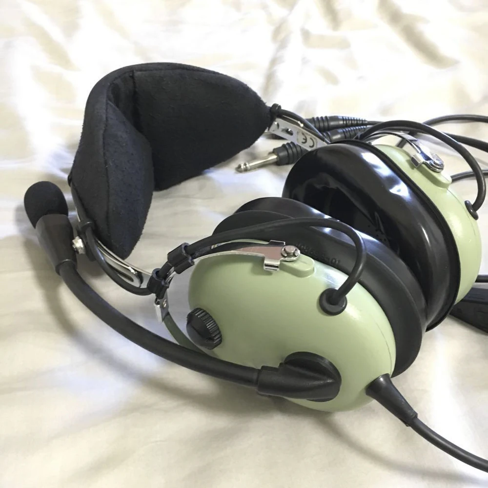 سوبر لينة رغوة عقال وسادة وسادة ل ديفيد كلارك H10-Series الطيران سماعات ، نموذج H-PC و نموذج H-USB سماعة الكمبيوتر