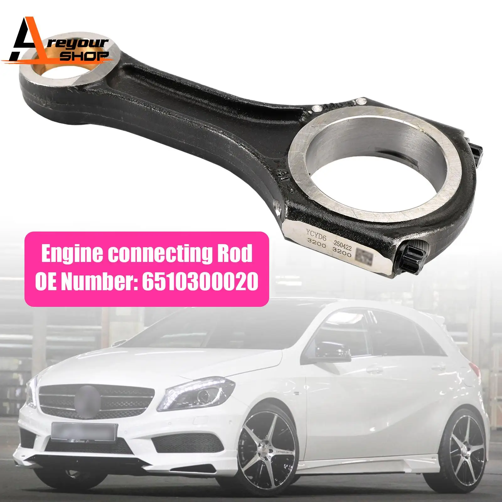 

Шатун двигателя 6510300020 для Mercedes-Benz OM651 W176 C117 W212 C218