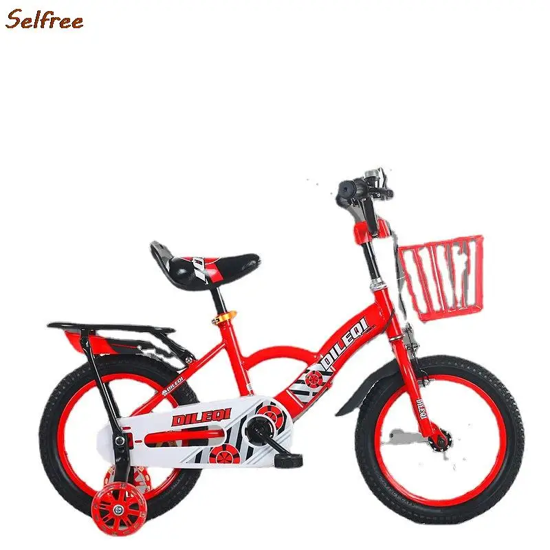 SELFREE Children's Bicycle Princess Primary School Boys And Girls 12 Inch 14 Inch 16 Inch 18 Inch Bicycle Baby Bike  Happy