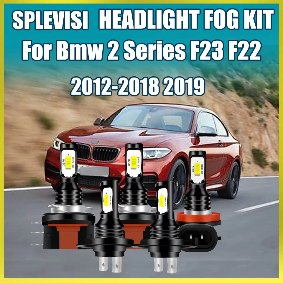 LED Hi Beam/DRL Low Beam Fog Light Harsh Conditions and Vibrations For Bmw 2 Series F23 F22 2012 2013 2014 2015 2016-2019