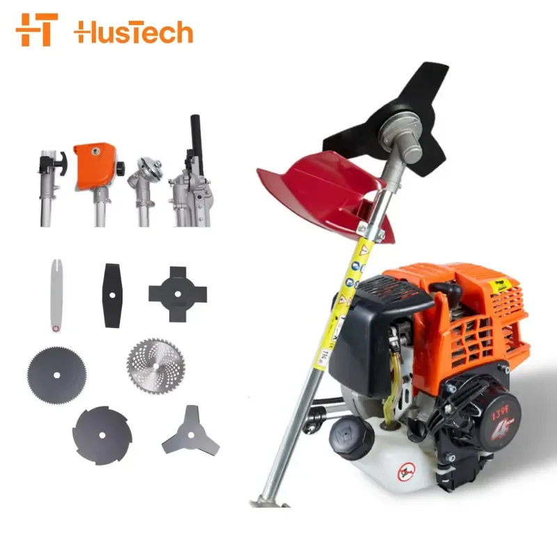 Multi-Attachment Gas Grass Cutter for GC-X Series EMC Certified for Rough Terrain