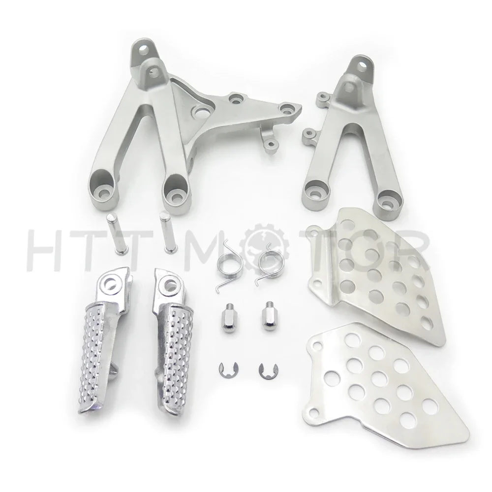 Rider Foot Pegs Bracket Fit For Honda Cbr600Rr Rr 2007-2014 2008 2009 2010 2011 2012 Free Shipping Motorcycle Parts