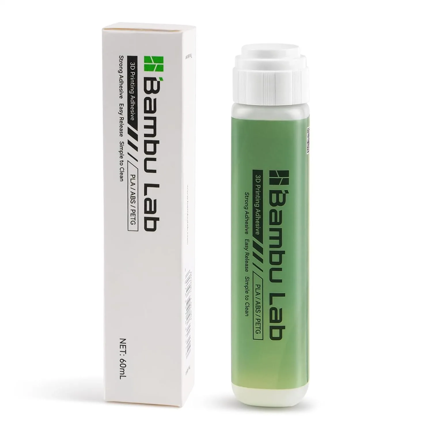 

3D Printer Bed Adhesive, Strong Hold for ABS PLA PETG TPU, No Residue, 60ml