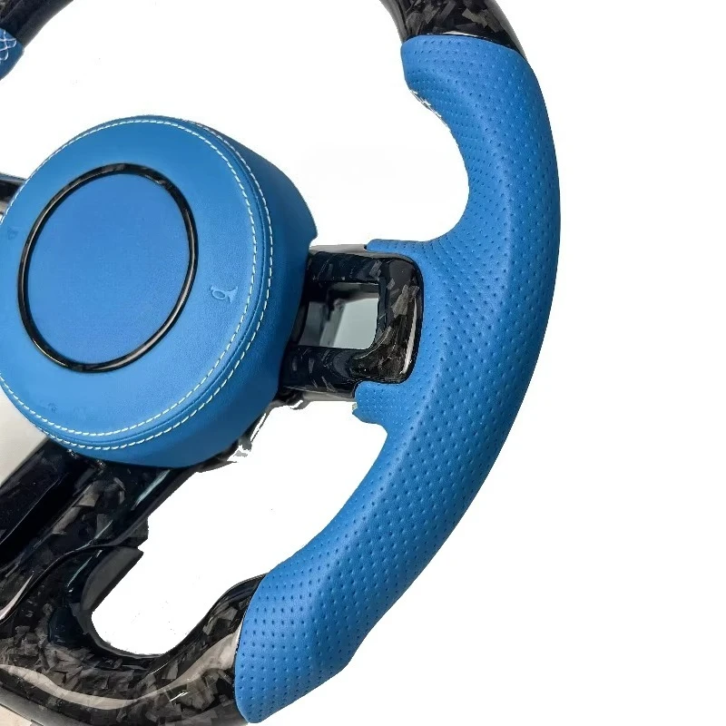 Suitable For Ford Mustang 2015 2016 2017 2018 2019 2020 2021 2023 2022 Carbon Fiber Custom Sports Style Steering Wheel