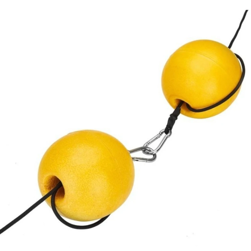 1PC Anchor nylon rope buoy PVC buoyancy ball kayak rubber boat assault boat buoyancy ball